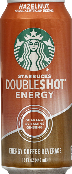 Starbucks Coffee Drink, Fortified Energy, Hazelnut