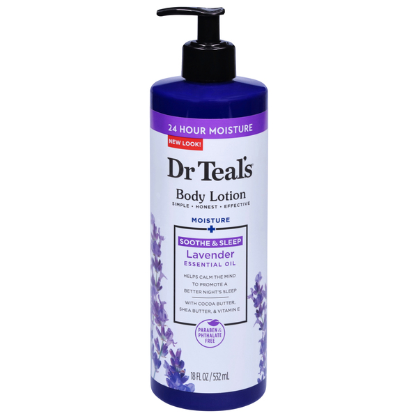 Dr Teal's Body Lotion, Lavender, Moisture + Soothing « Discount 