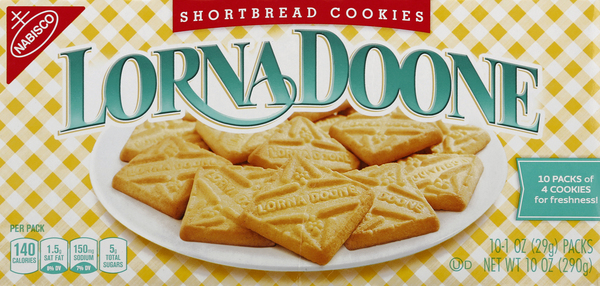 Lorna Doone Shortbread Cookies, 10 Packs