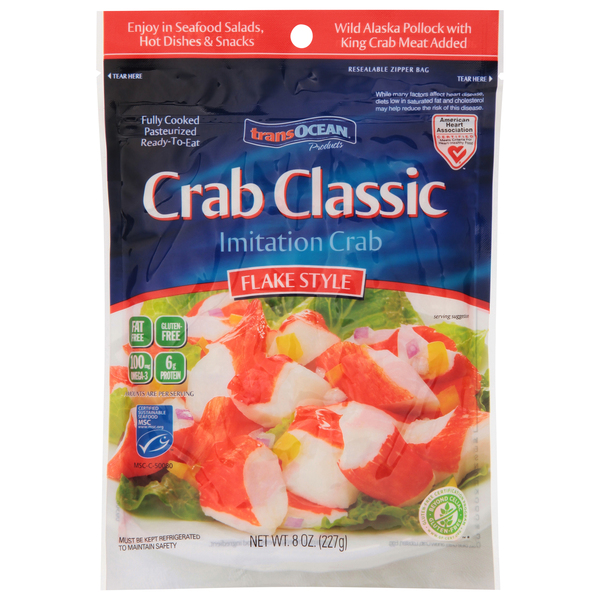 TransOcean Imitation Crab, Flake Style