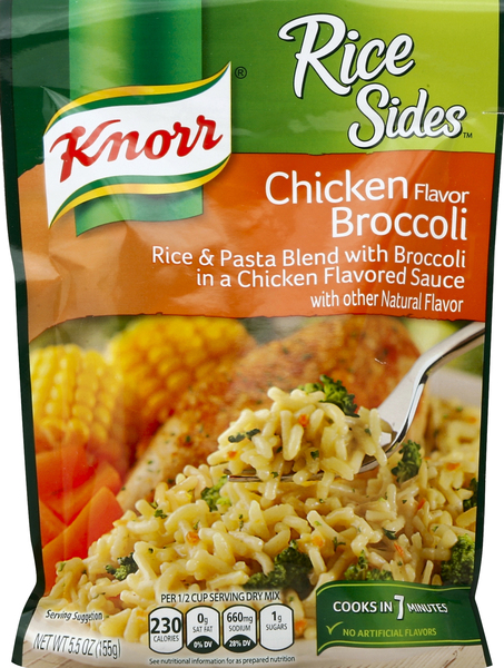 Knorr Rice & Pasta Blend, Chicken Flavor Broccoli