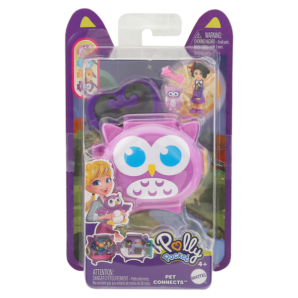 Polly Pocket Compact Playset, Pet Connects