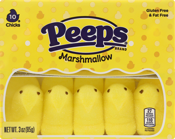 Peeps Marshmallow Chicks, Yellow