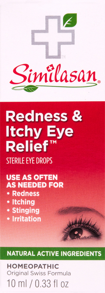 Similasan Eye Relief, Redness & Itchy, Sterile Eye Drops