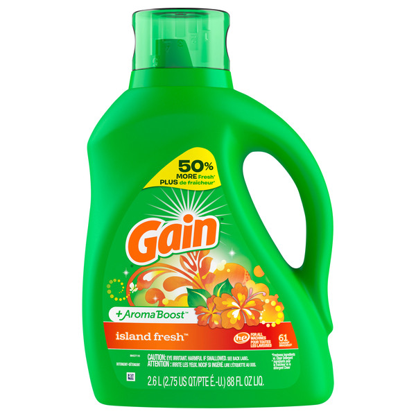 Gain Detergent, Island Fresh