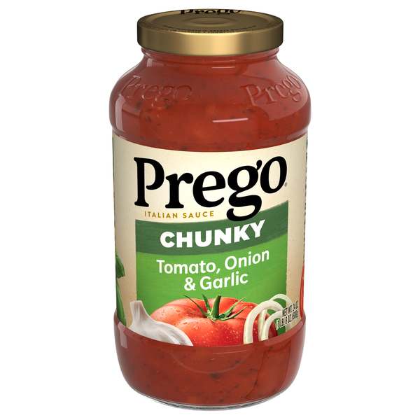 Prego Italian Sauce, Tomato, Onion & Garlic