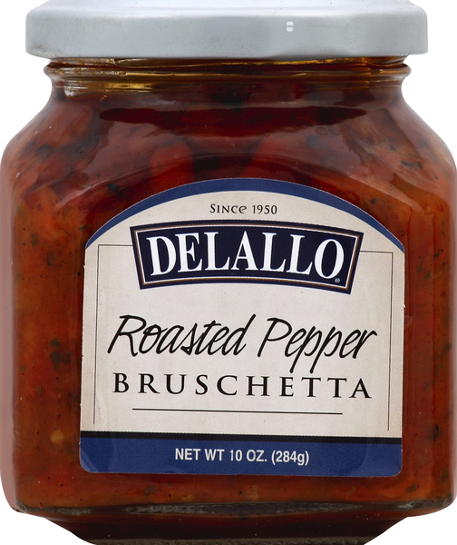 Delallo Bruschetta, Roasted Pepper