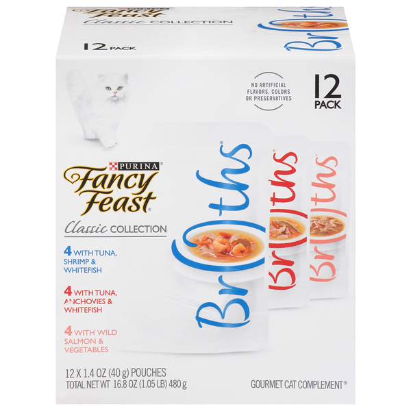 Fancy Feast Cat Complement, Gourmet, Classic Collection