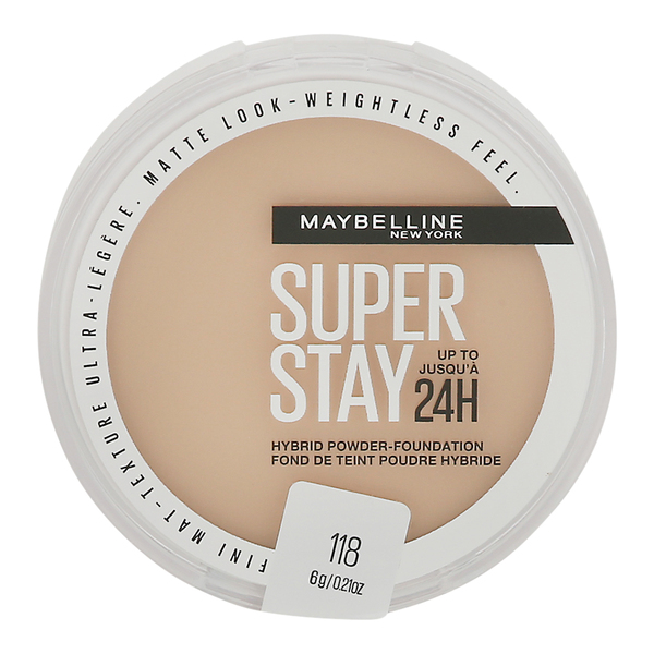 Maybelline Hybrid Powder-Foundation, 118