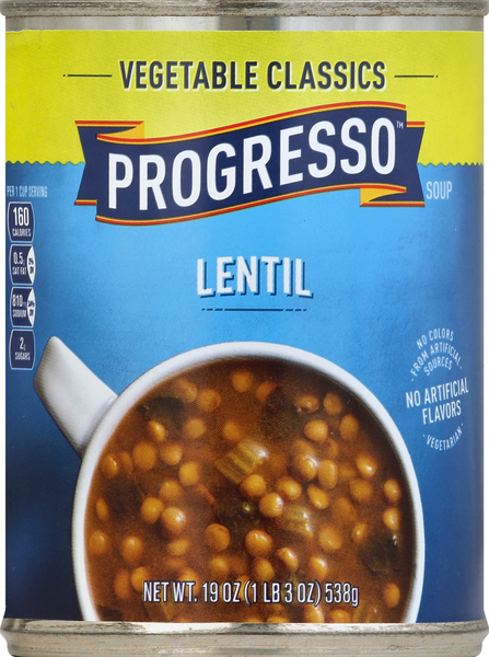 Progresso Soup, Lentil