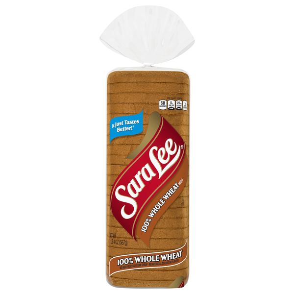 Sara Lee Bread, 100% Whole Wheat