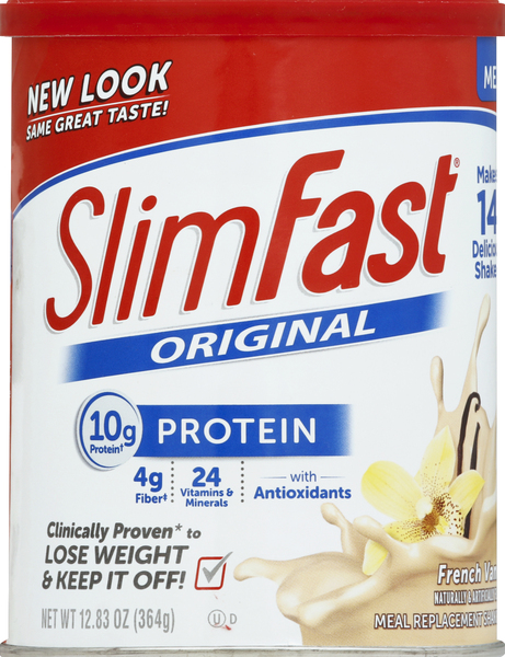 Slim-Fast Meal Replacement Shake Mix, Original, French Vanilla