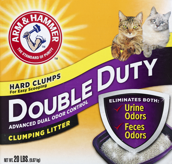 Arm & Hammer Clumping Litter, Double Duty