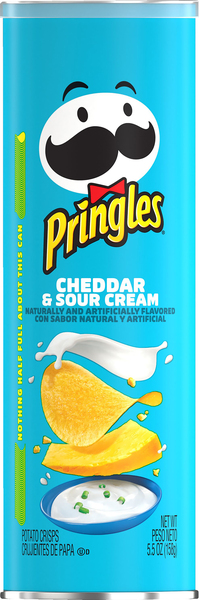 Pringles Potato Crisps, Cheddar & Sour Cream