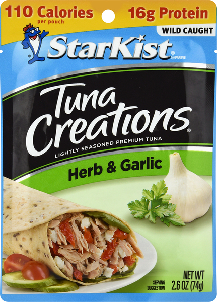 StarKist Tuna, Chunk Light, Herb & Garlic