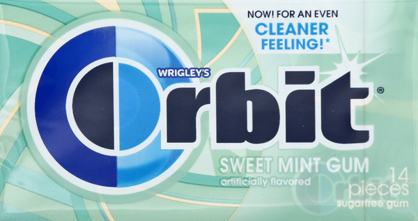 Orbit Gum, Sugarfree, Sweet Mint