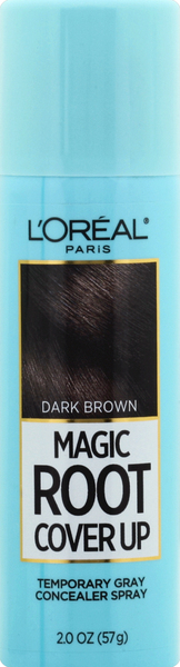 L'Oreal Concealer Spray, Temporary Gray, Dark Brown