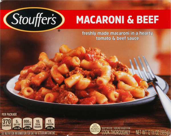 Stouffer's Macaroni & Beef
