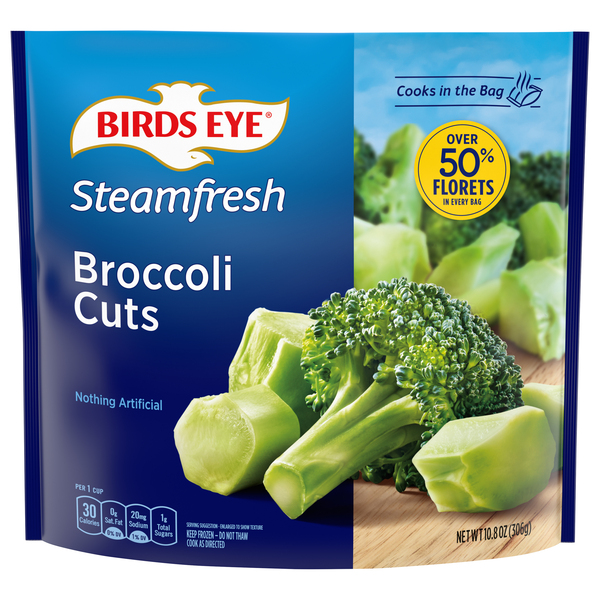Birds Eye Steamfresh Broccoli Cuts Frozen Vegetables
