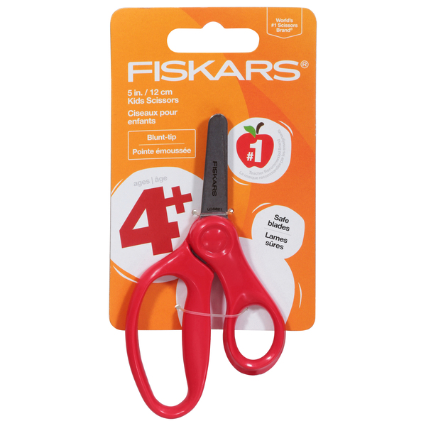 Fiskars Kids Scissors, Blunt-Tip