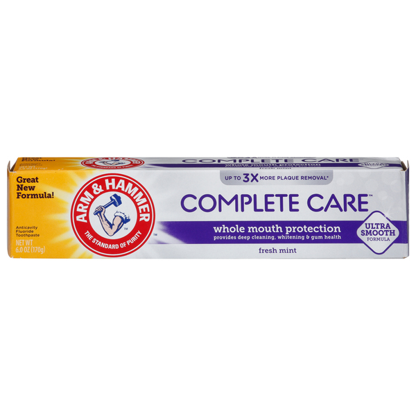 Arm & Hammer Toothpaste, Anticavity Fluoride, Fresh Mint