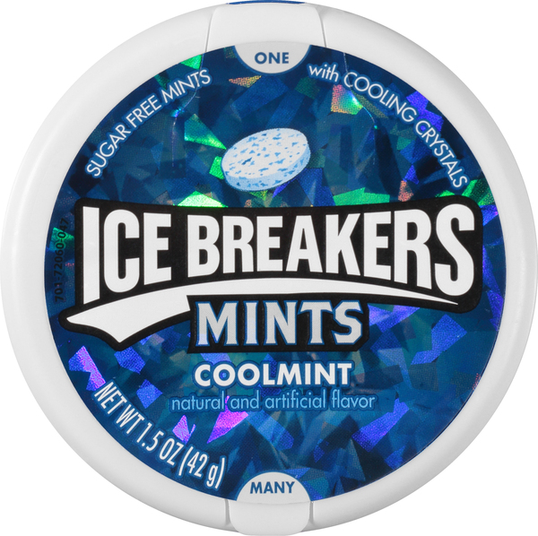 Ice Breakers Mints, Sugar Free, Coolmint