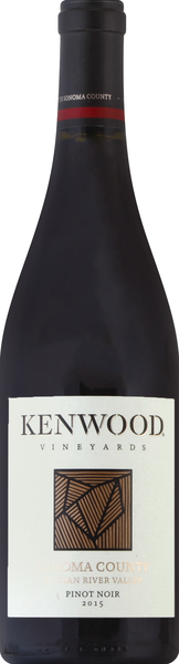 Kenwood Pinot Noir, Sonoma County, Russian River Valley, 2015