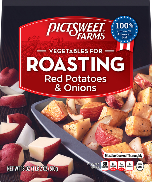 Pictsweet Vegetables for Roasting, Red Potatoes & Onions