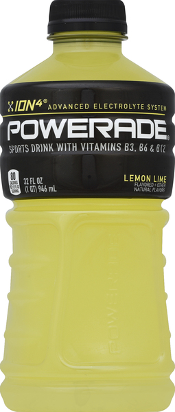 Powerade Sports Drink, Lemon Lime