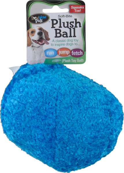 BowWow Pals Plush Ball, Soft-Bite