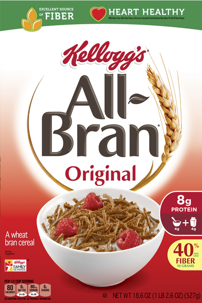 All-bran Cereal, Wheat Bran, Original