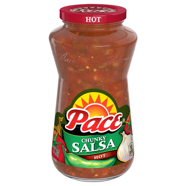 Pace Salsa, Chunky, Hot