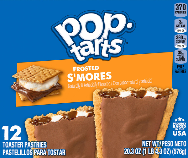 Pop-Tarts Toaster Pastries, Frosted S'mores