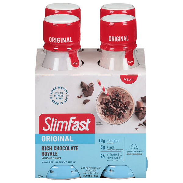 SlimFast Meal Replacement Shake, Rich Chocolate Royale