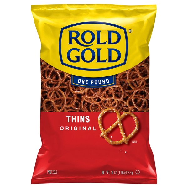 Rold Gold Pretzels, Original, Thins