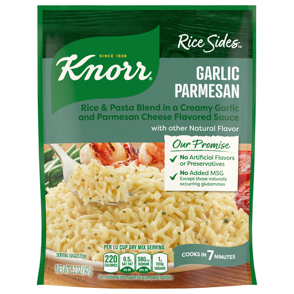 Knorr Rice & Pasta Blend, Garlic Parmesan