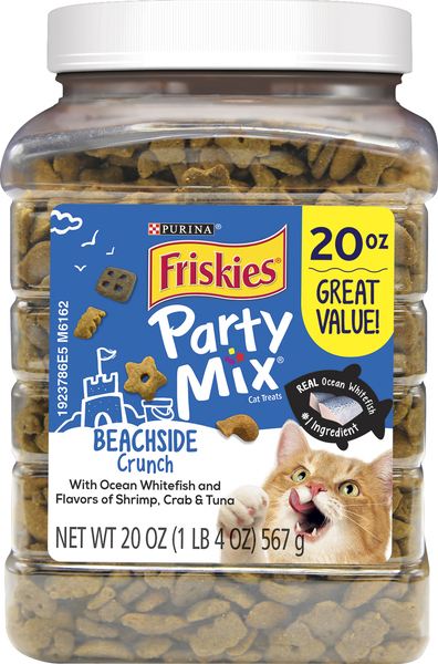 Friskies Cat Treats, Beachside Crunch