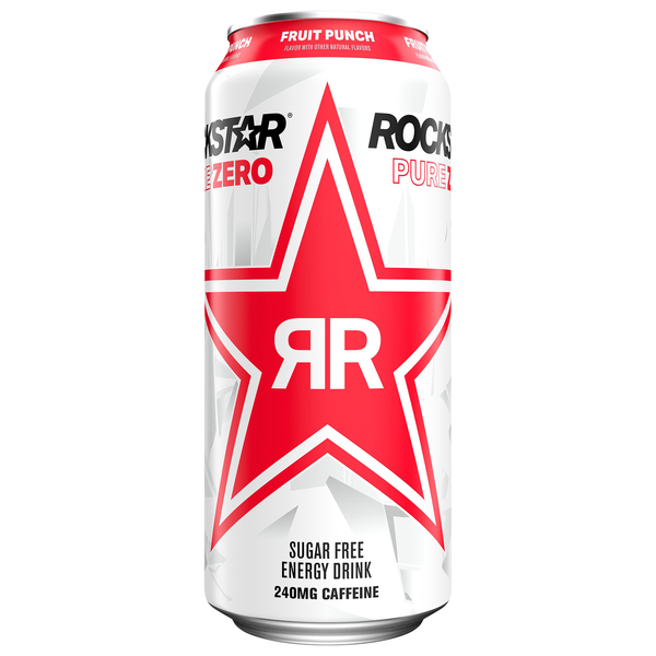 Rockstar Energy Drink, Sugar Free, Fruit Punch