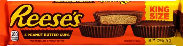 Reeses Peanut Butter Cups, King Size