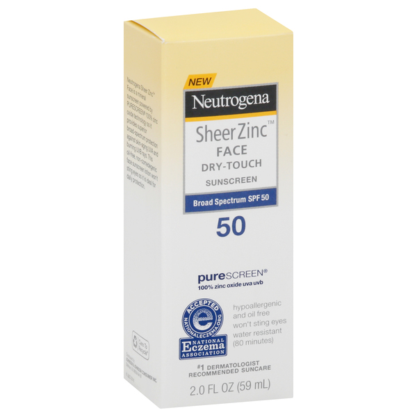 Neutrogena Sunscreen, Face, Dry-Touch, Broad Spectrum SPF 50