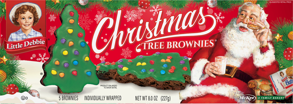 Little Debbie Christmas Tree Brownies