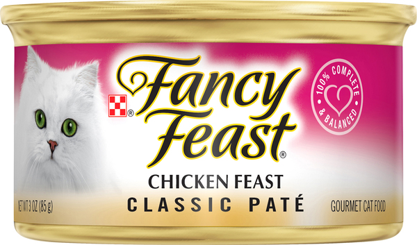 Fancy Feast Gourmet Cat Food, Chicken Feast, Classic Pate