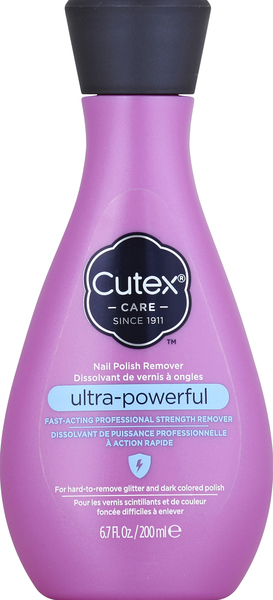 Cutex Nail Polish Remover, Ultra-Powerful