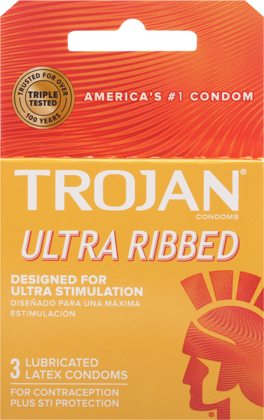 Trojan Condoms, Ultra Ribbed