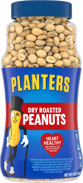 Planters Peanuts, Salted, Dry Roasted