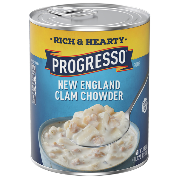 Progresso Clam Chowder, New England