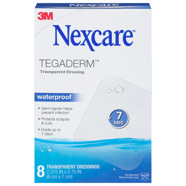 Nexcare Transparent Dressings, Waterproof