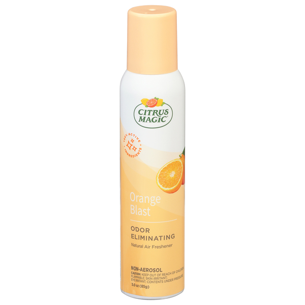 Citrus Magic Air Freshener, Natural, Odor Eliminating, Orange Blast