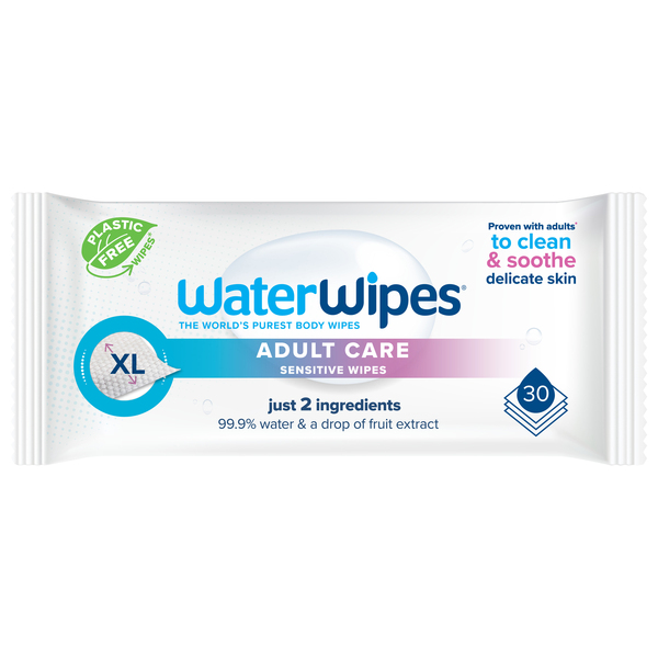 WaterWipes Sensitive Wipes, Adult Care