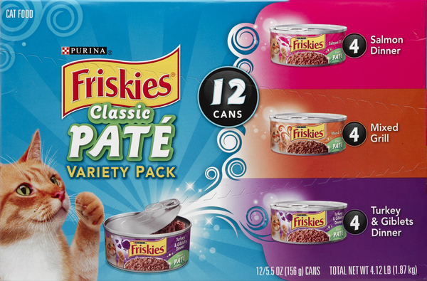 Friskies Cat Food, Variety Pack